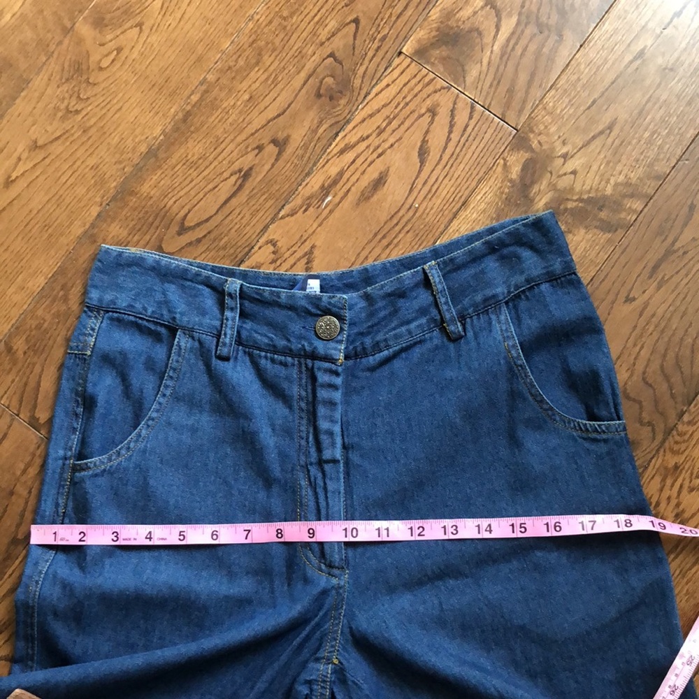 Vintage Forenza Leopard Print Patchwork Jeans Siz… - image 4